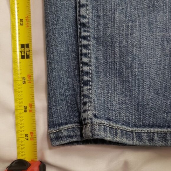 Women's Tommy Hilfiger Jeans Size 10 27.5'' Inseam Zip Details Hook Closure - Picture 6 of 8
